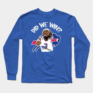 Did we win? Long Sleeve T-Shirt